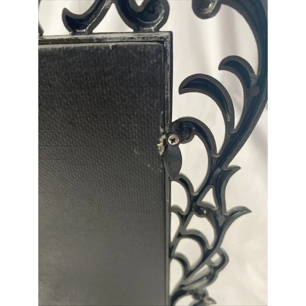 8 X 10 Scroll Design Pewter Picture Frame.